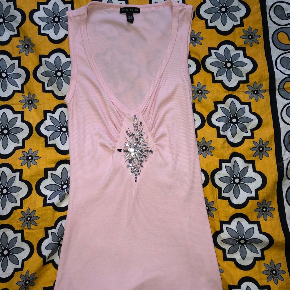 FANG Baby Pink Tank Top